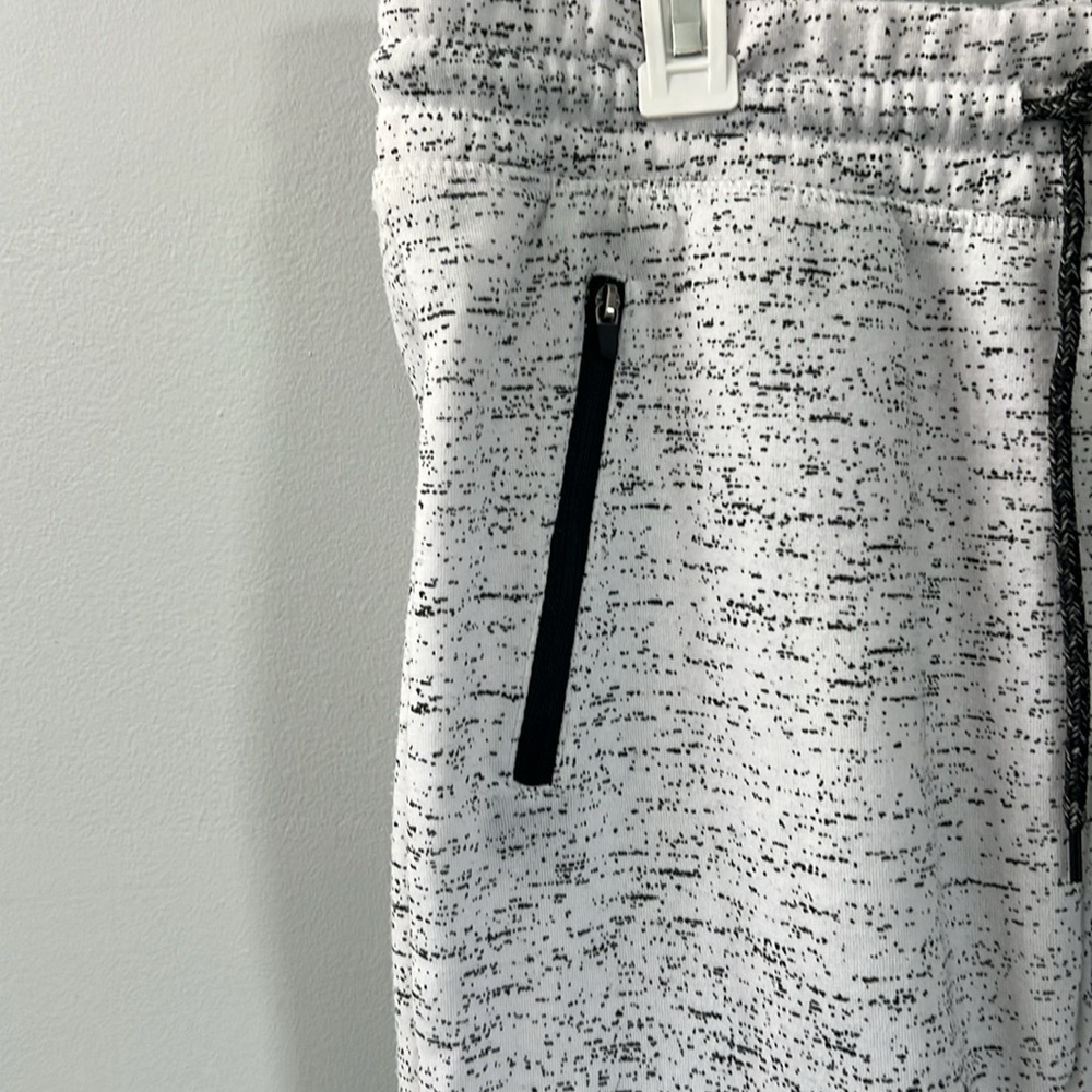 Brooklyn Cloth Men’s White & Black Speckled Sweat Pant Jogger Larger - Picture 7 of 9